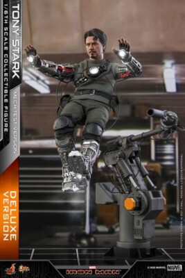 HOT TOYS MMS582 IRONMAN TONY STARK MECH TEST DELUXE VER. 2.0