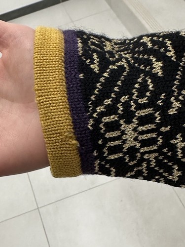 Vrikke Irene Haugland Zahl Knit Cardigan Style Norway Sweater Multicolor  Vtg - Picture 11 of 11