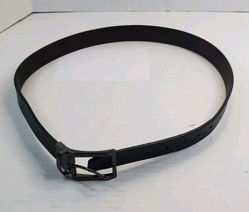 Lot Of 4 VTG Mens Leather Belts Sz 34 / 85 Kenneth Cole Tulliani Cardin Ellis - Picture 4 of 15