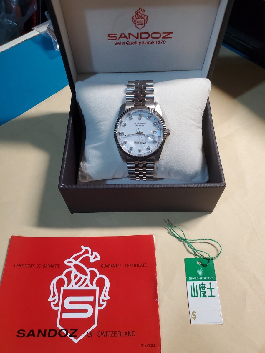 Vintage Oversized Sandoz Chronograph 41mm – Mo Li Hua