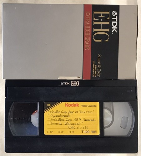1996 NASCAR STOCK CAR RACE VHS LOT TV BROADCAST - Bild 17 von 17