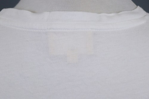 Chemisier haut manches 2024 courtes col ras du cou blanc Sezane taille S