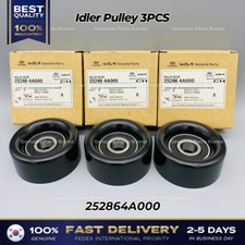 ⭐Genuine⭐ Idler Pulley 3PCS 252864A000 for Hyundai H1 Kia Sorento