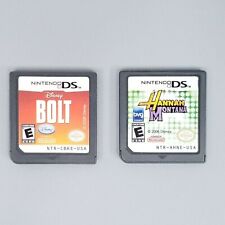 Nintendo DS Bolt Hannah Montana Disney Games Only Tested Works Lot of 2