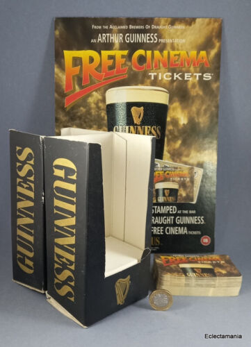Guinness Werbekarten "Free Cinema Tickets" etc. - Selten - Bild 13 von 13