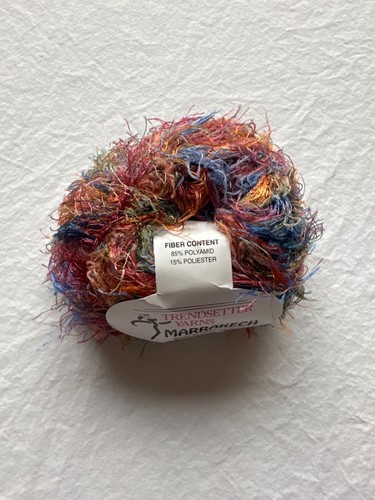 Trendsetter Yarns MARRAKECH #1040 Soft Nylon/Polyester Eyelash Yarn - Picture 3 of 3
