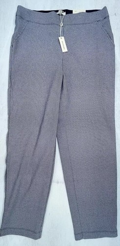 Max Studio Ponte Slim Leg High Rise Pull On Trouser Pants Size L - Picture 11 of 15