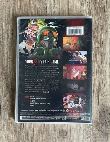 Future Diary: Part One (DVD, 2-disc Box Set, Ep. 1-13) Anime FUNIMATION Rare OOP - Picture 2 of 4
