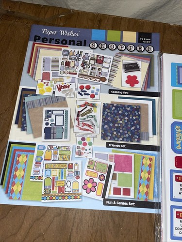 PAPER WISHES PERSONAL SHOPPER - SCRAPBOOK KIT - Quick & Easy - Picture 3 of 6