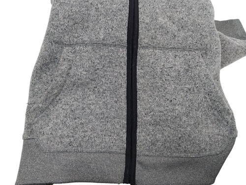 Polo Ralph Lauren Grey Full-Zip Jacket Hoodie L Boy's Size (14-16) Front Logo - Picture 5 of 8