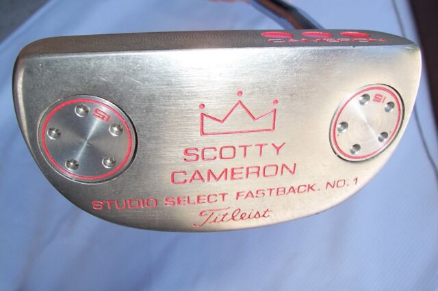 Titleist Scotty Cameron Studio Select Putter Fastback No. 1 34” Titleist Scotty Cameron Studio Select Putter Fastback No. 1 34”