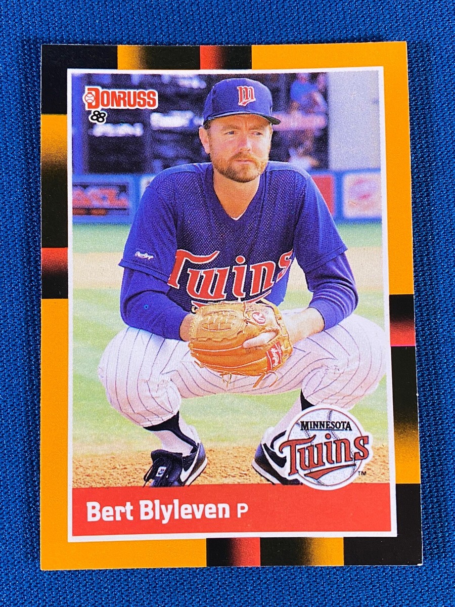 1988 Donruss Bert Blyleven Baseball's Best Card #18 SET BREAK