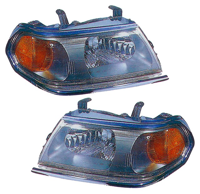 For 2000 2001 2002 2003 2004 Mitsubishi Montero Sport Headlights Pair