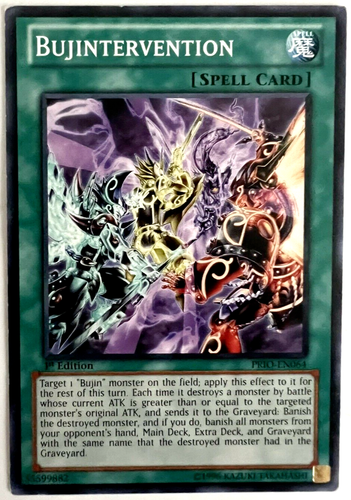 YuGiOh! - Bujintervention - PRIO-EN064 - 1st Edition - Common