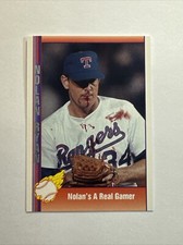 Nolan Ryan ~ 1991 Pacific #92 ~ Bloody Lip **Via Bo Jackson Grounder** A56