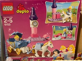 LEGO DUPLO 6153 DISNEY PRINCESS LEGO SET CINDERELLA LEGOS NEW OPEN BOX