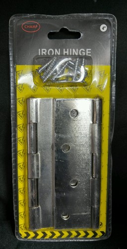 Champ Iron Hinge Pin Ball Bearing 4" Set of 2pcs - Picture 11 of 12