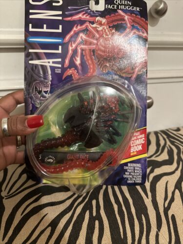 Kenner Aliens Queen Face Hugger New 1992 (Damaged Box) - Picture 3 of 5