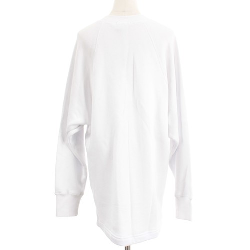 Marissa Webb Neu mit Etikett Henley Mini Sweatshirt Kleid Größe M einfarbig weiß 100 % Baumwolle - Bild 5 von 9