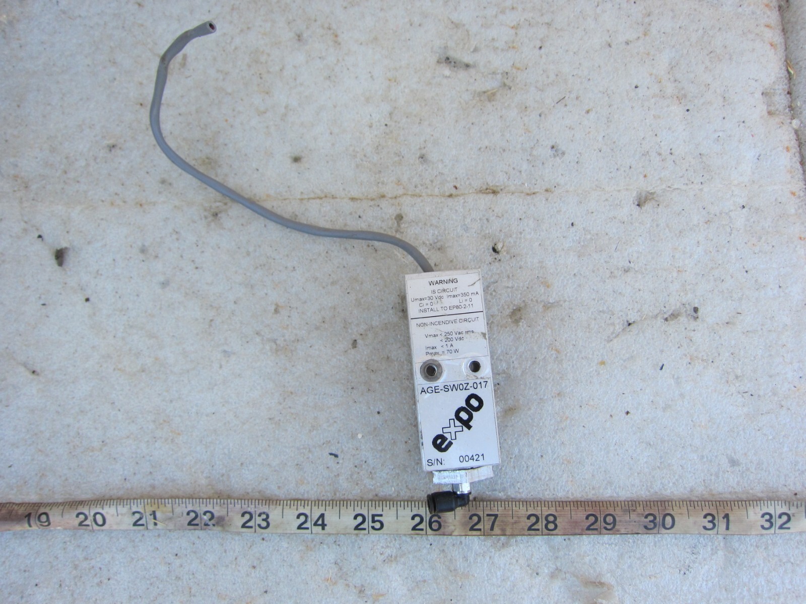 Expo Technologies AGESW0Z017 Mini Purge, Used eBay