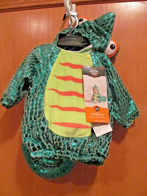 Hyde and EEK Infant Plush Green Chameleon Costume With Tags Size 0-6 Months for sale online | eBay