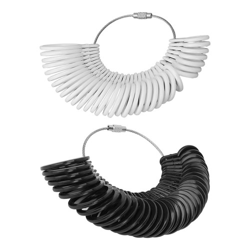 Ring Sizer Professional Portable Finger Size Gauge Jewelry Size Measuring Tool - Picture 4 of 18