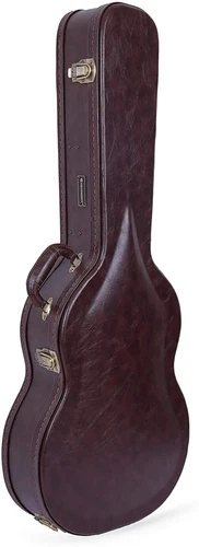 Crossrock For ES-125 Hollowbody Archtop Jazz Guitar with 16″ Lower Bout-Brown