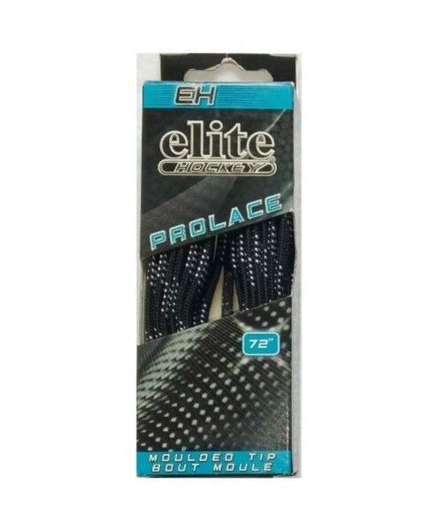 ELITE UN-WAXED PROLACE HOCKEY SKATE LACES WITH MOULDED TIP
