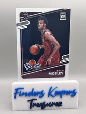 2021-22 DONRUSS OPTIC BASKETBALL EVAN MOBLEY THE ROOKIES BASE #3~CAVALIERS
