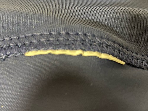 Nike Damen Schwimmrock dunkelblau mit geschlitzter Reißverschlusstasche & integriertem Slip Gr. XXL - Bild 7 von 7