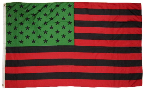 3x5 FUSS Flagge Afroamerikanisch Black Lives Matter Panafrican Black Liberation BLM USA - Bild 2 von 4