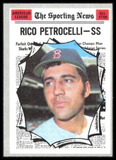 1970 Topps Rico Petrocelli # 457 Boston Red Sox EX+ 6R