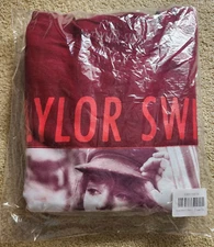 Taylor Swift-Red Era - Come Back Be Here - Crewneck Sweatshirt Size X Large NEW