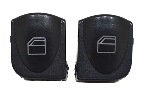 Set MERCEDES CLK Class W209 DRIVER SIDE WINDOW CONTROL SWITCH BUTTON COVER D66 - Picture 1 of 4