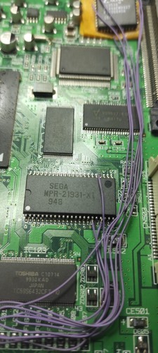 Motherboard Console Sega Dreamcast Pal Con Chip EURO - 第 4/6 張圖片