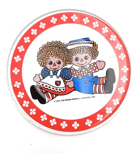Raggedy Ann und Andy Mini Serviertablett Teller Deko Sammlerstücke - Bild 4 von 5
