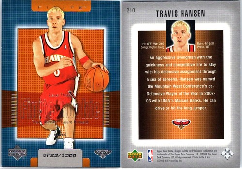 2003-04 Upper Deck FINITE BASE/ROOKIES/PARALLELS (Pick Your Cards) ~LOOK! - Picture 158 of 172