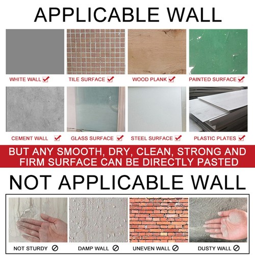 50X 3D Tile Brick Wall Sticker Self-adhesive Waterproof Foam Panel Wallpaper lot - Picture 10 of 45