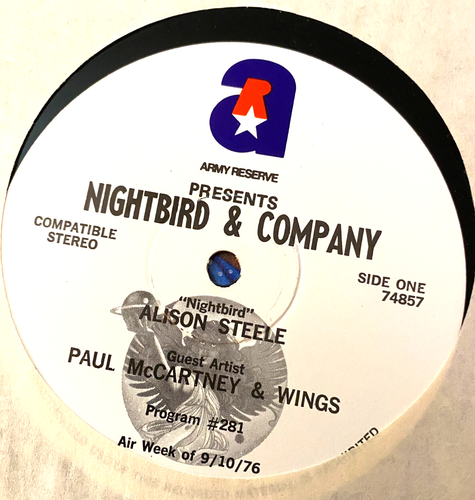 19.09. & 26.09.76 ALISON STEELE NIGHTBIRD: PAUL McCARTNEY/WINGS,AMAZING RHYTHM ACES - Bild 2 von 4