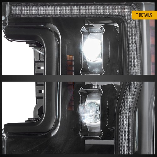2 faros LED DRL de animación para Ford F250 F350 F450 F550 Superduty 2017-2019 - Imagen 15 de 20