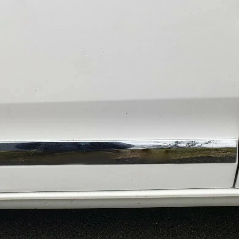 Para Toyota SIENNA 2011-2020 ABS exterior puerta carrocería moldura lateral moldura cromada Foto 4 de 4