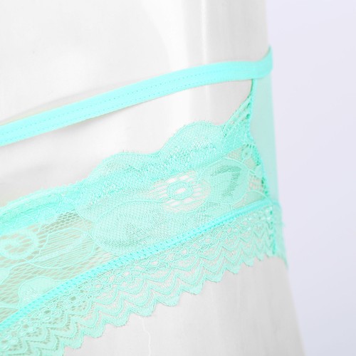 Men's See-through Briefs Open Crotch Panties Thong Crossdress Underwear Lingerie - Picture 43 of 93