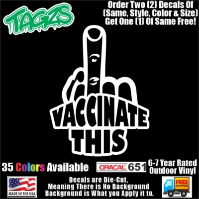 Vax This Funny DieCut Vinyl Window Decal Sticker Car Truck SUV JDM