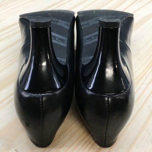Rose Petals by Walking Cradles Shoes Womens 8.5M Pamela Pump Black Leather Heels - Picture 9 of 17