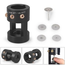 TIG Welding Tungsten Electrode Sharpener Grinder Multi-Angle Offsets+Cutoff Slot