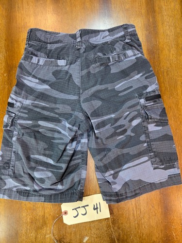 Urban Pipeline Shorts Men's 29 Gray Camo Cargo utility Outdoor Y2K Ultra Flex - Picture 10 of 20