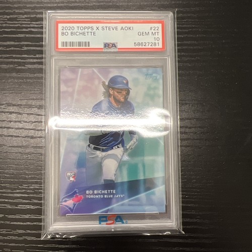 Topps X Steve Aoki Bo Bichette #22 2020 (PSA 10) RC Rookie - Imagen 1 de 3