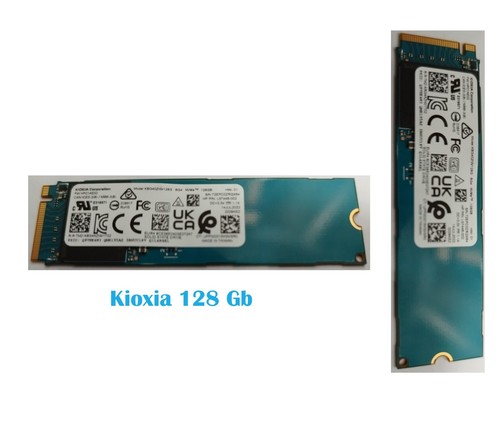 KIOXIA blu 128GB M.2 NVME SATA BULK KBG40ZNV128G BULK 128 gb - Foto 1 di 4