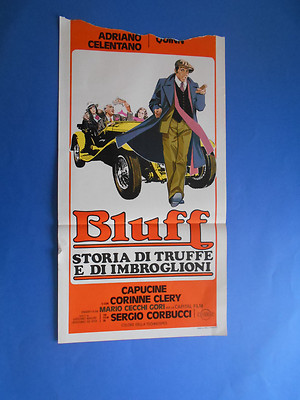 LOCANDINA BLUFF STORIA DI TRUFFE ANTHONY QUINN ADRIANO CELENTANO 02 A0
