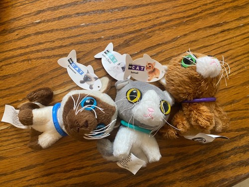 Vintage Lot Of 10 McDonalds Happy Meal Toys The Cat And The Dog Original Tags - Picture 3 of 3